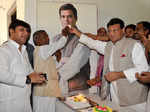 Congress workers celebrate Rahul's birthday