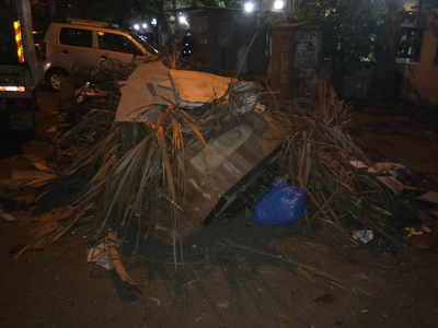 Garbage at Pestom Sagar, Road no. 4, Chembur