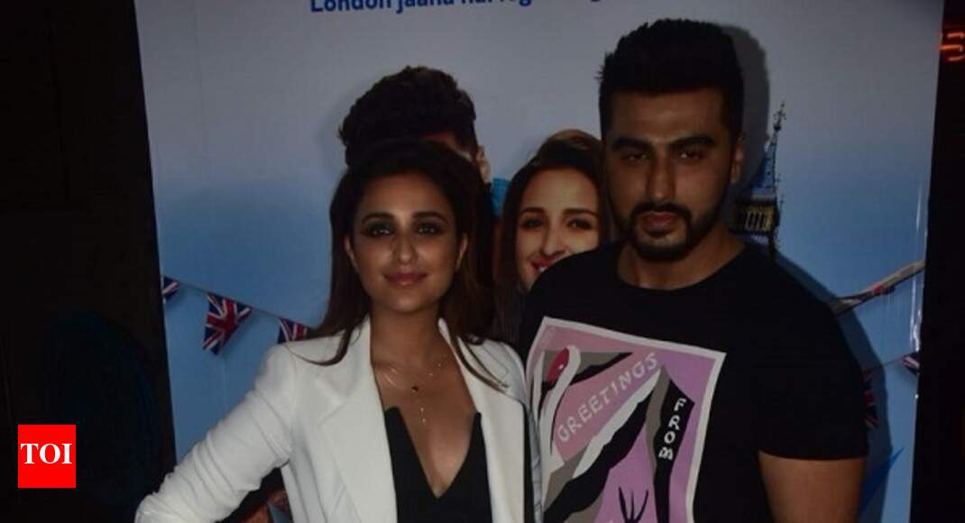 Photos: Arjun Kapoor, Parineeti Chopra, Boney Kapoor and others at the wrap-up party of 'Namaste England' | Hindi Movie News - Times of India Photos: Arjun Kapoor, Parineeti Chopra, Boney Kapoor and others at the wrap-up party of 'Namaste England' | Hindi Movie News - Times of India