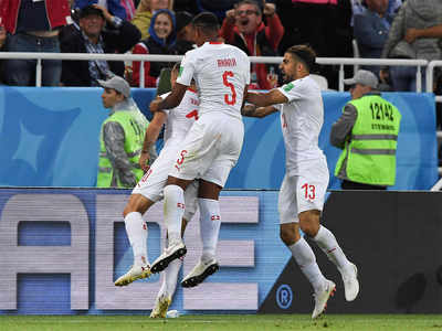 FIFA World Cup 2018: Switzerland beat Serbia 2-1