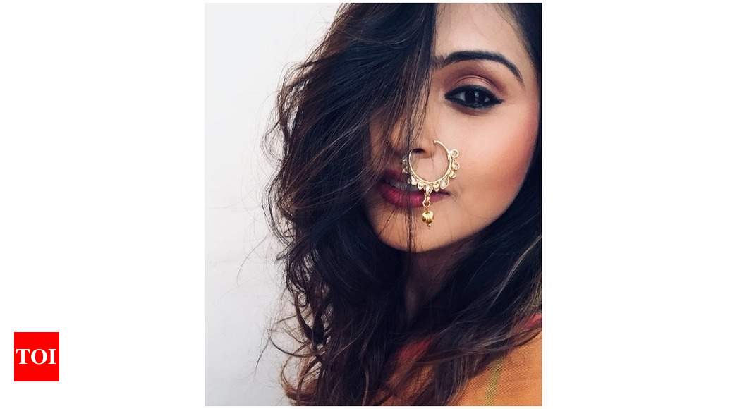 Indian Nath 18K GoldPlated Wedding Nose Ring Valentine's Gift Women Nose  Ear Pin | eBay
