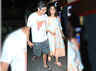 Swara Bhasker and boyfriend Himanshu Sharma walk hand-in-hand at the airport