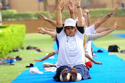 IIM Raipur celebrates International Yoga Day