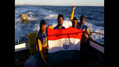 Physically challenged swimmer from MP crosses English Channel