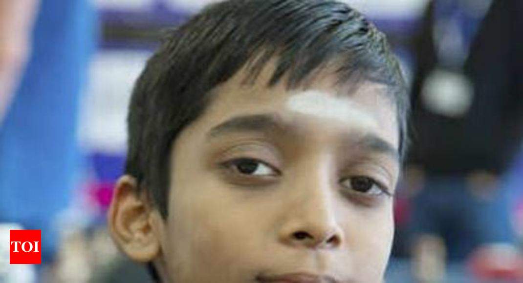 At 12, Chennai boy makes record Grandmaster move
