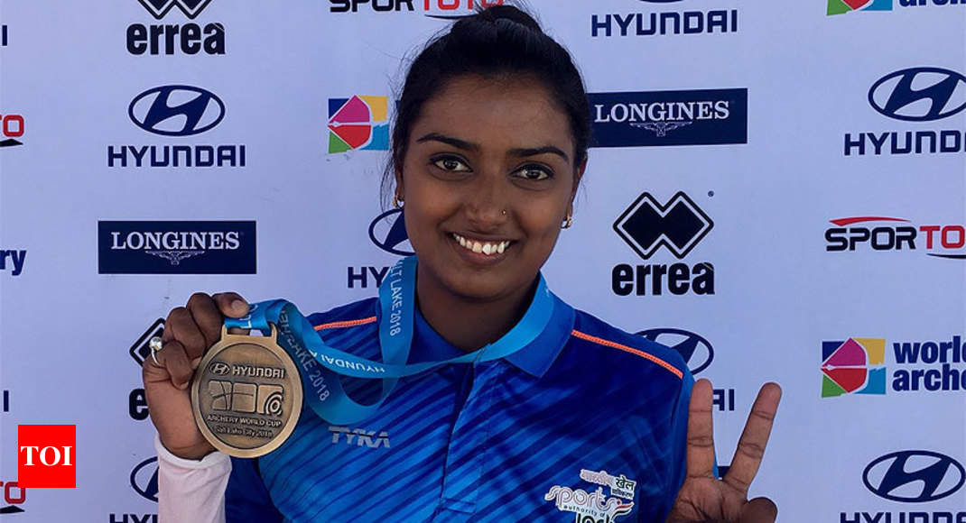 Deepika Kumari Deepika Kumari wins gold at World Cup stage event