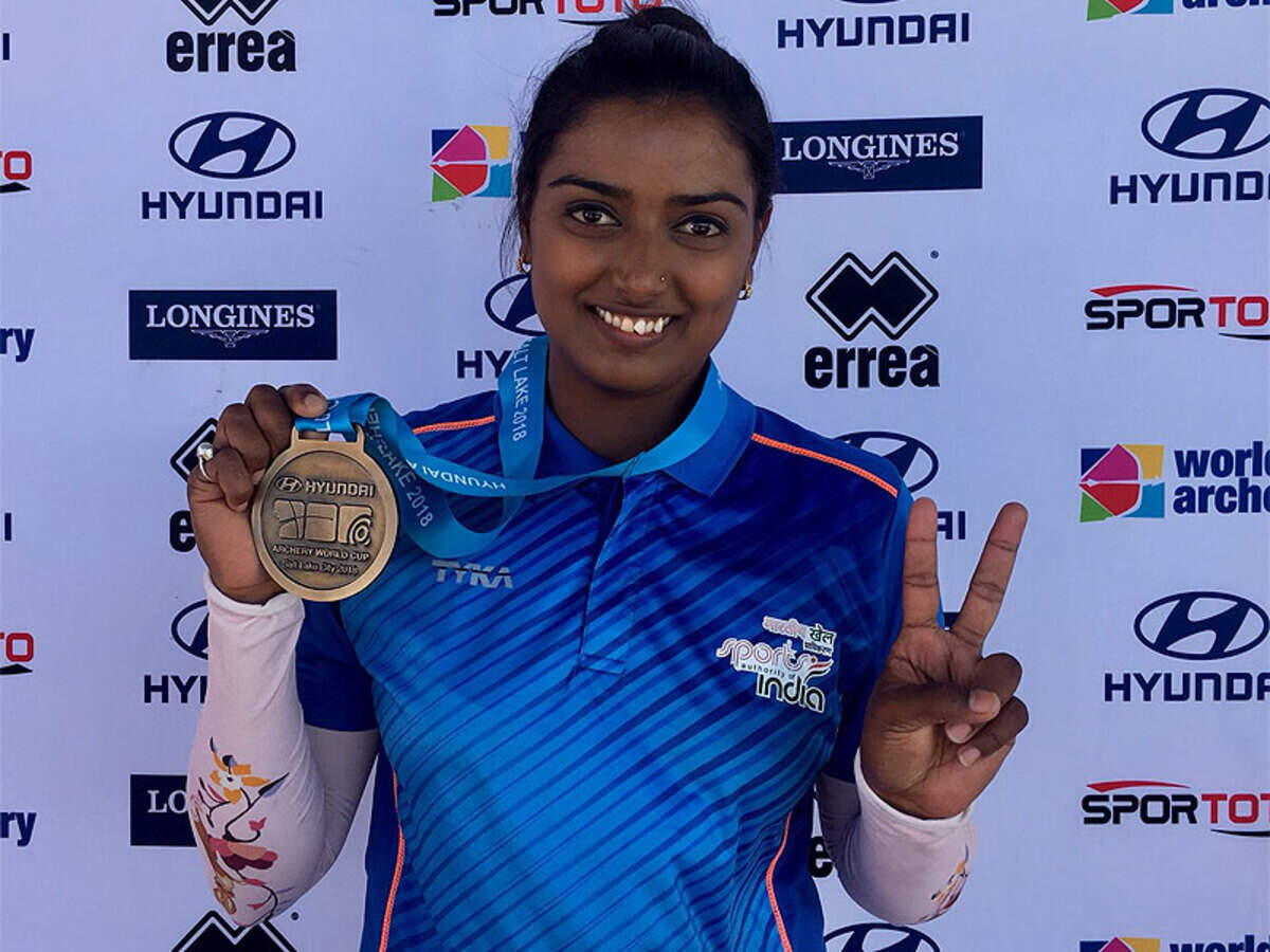 Deepika Kumari Deepika Kumari Wins Gold At World Cup Stage Event More Sports News Times Of India