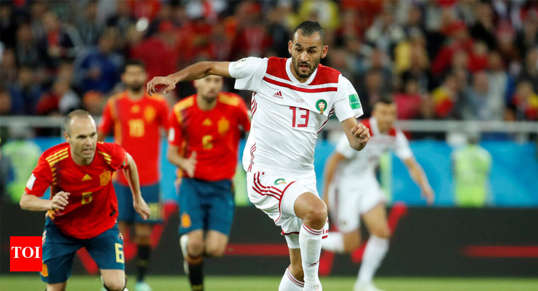 FIFA World Cup 2018 Spain Rally To Draw 2 2 With Morocco Football 