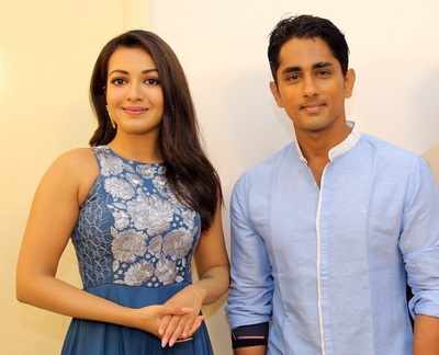 Siddharth and Catherine's new film begins with a pooja