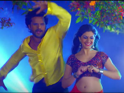 Watch: Khesari Lal Yadav and Yashika Kapoor’s romantic song ‘Tar Tar Paseena’