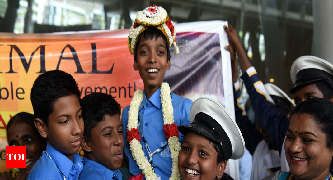 Second Youngest Grandmaster Praggnanandhaa Retruns To Chennai, Says Sister  An Inspiration