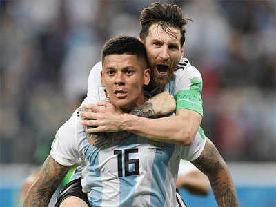 FIFA World Cup 2018: Rojo's last-gasp rescue act takes Argentina to last-16