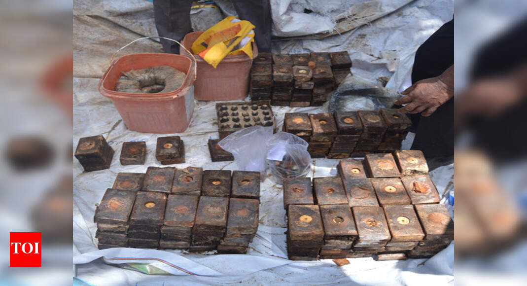 Ammo Under Way Process to dispose of unearthed ammo under way