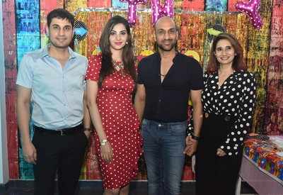 A chilled out birthday bash by doting parents