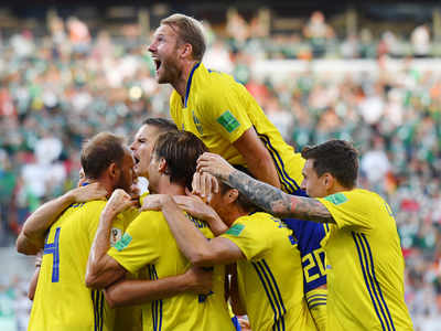 FIFA World Cup 2018: Sweden beat Mexico 3-0 to Group F