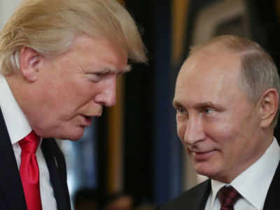 Trump says will likely meet Putin in Helsinki or Vienna next month