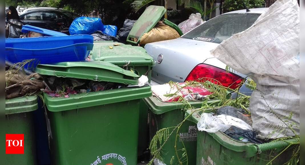 Garbage not picked up by MCGM authority Times of India