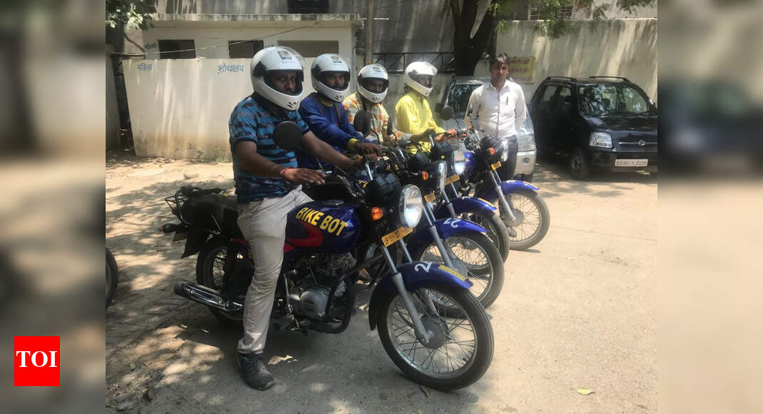Vroom! In its first, Meerut gets bike taxis for last mile connectivity