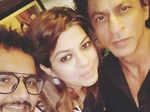 Shah Rukh Khan, Pooja Dadlani, Arun Indulkar and Raaj