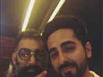 Ayushmann Khurrana and Manav Vij