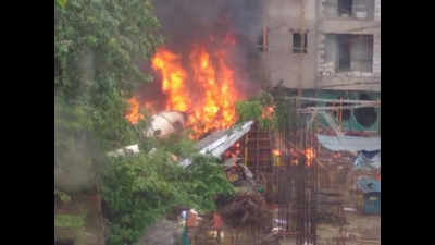 Mumbai plane crash: 5 dead in Ghatkopar