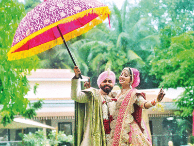 TV actors Ridheema Tiwari and Jaskaran Singh tie the knot
