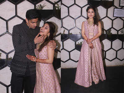 Pics: Shweta Tripathi And Chaitanya Sharma’s Adorable Pose At Pre ...