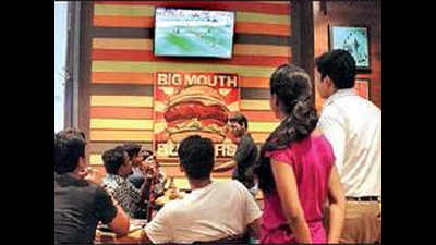 Footfall up on football fever at eateries