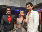 Vivian Dsena, Rubina Dilaik and Abhinav Shukla