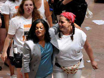 Pramila Jayapal arrested for protesting against Trump's border policy