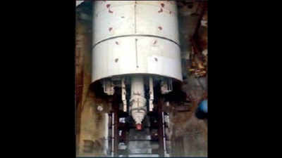 TBMs lowered at East-West Metro’s Esplanade station site