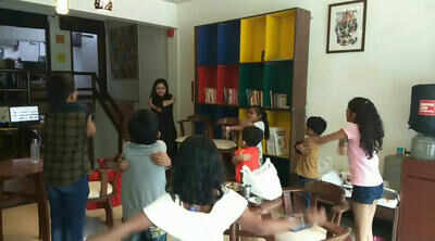 Kids learn to eat healthy and stay calm at this workshop