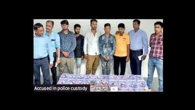 Arms racket: Five arrested with 17 handguns, 153 live cartridges