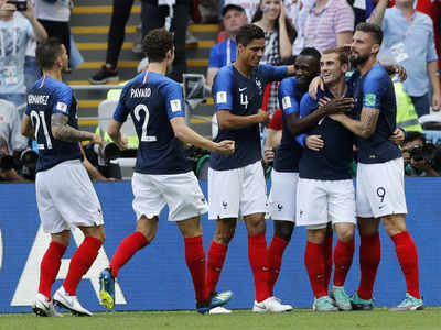Fifa World Cup 2018 France Beat Argentina 4 3 To Enter Quarter Finals Football News Times Of India