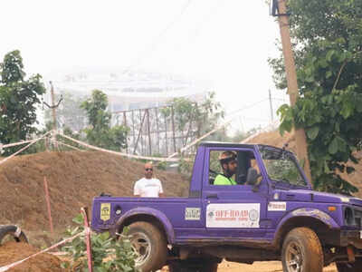 Off-roading, climbing​ ropes​ and water sliding: Gurgaon​'s adventure junkies ​go on a thrill ride at this ​​obstacle race