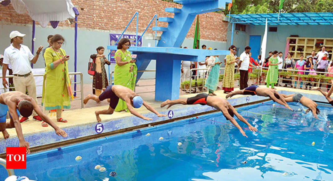 A fun-filled swimming competition in Allahabad | Allahabad News - Times ...