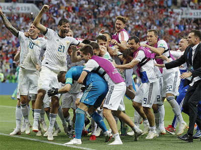 FIFA World Cup 2018: Russia beat Spain to win in shootout