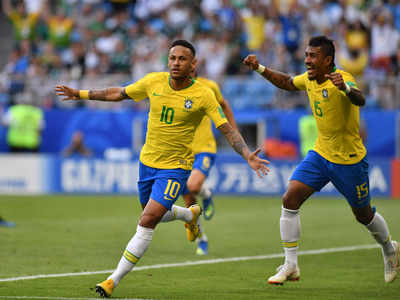 Fifa World Cup 2018 Brazil Beat Mexico 2 0 To Enter Quarters Football News Times Of India