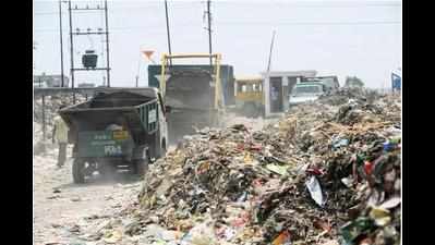 Co disposing off garbage treatment plant clandestinely