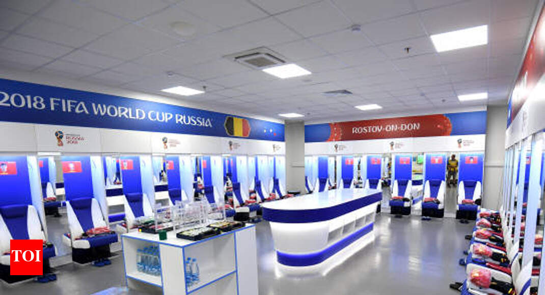 Japan Players Clean Dressing Room After Heart Breaking World Cup Defeat To Belgium Football News Times Of India