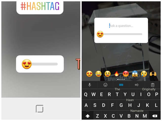 how to add soundtrack use emoji slider or conduct polls on instagram stories - instagram now supports gifs in stories the verge