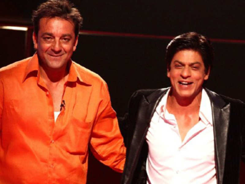 This throwback video of when Sanjay Dutt helped Shah Rukh Khan is a must watch | Hindi Movie News - Times of India