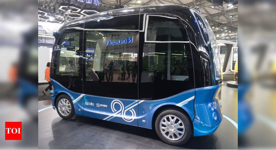 Electric Vehicles: China's Baidu rolls out self-driving buses - Times ...