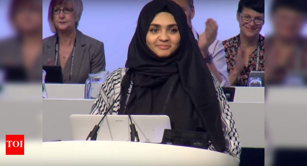 Hijab: 'My faith gave me the right to choose 1400 years ago': Teacher ...