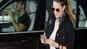 Angad Bedi sees off wife Neha Dhupia at the airport