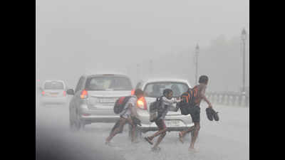Delhi rains: Evening traffic snarls after heavy showers