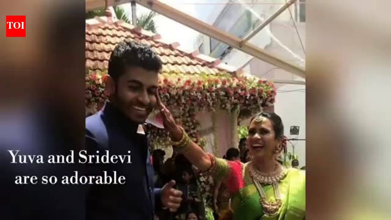 Yuva Rajkumar gets engaged to Sridevi