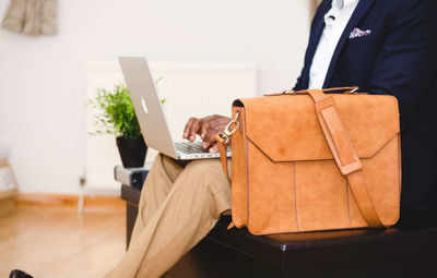 Stylish laptop bags for fashion conscious men