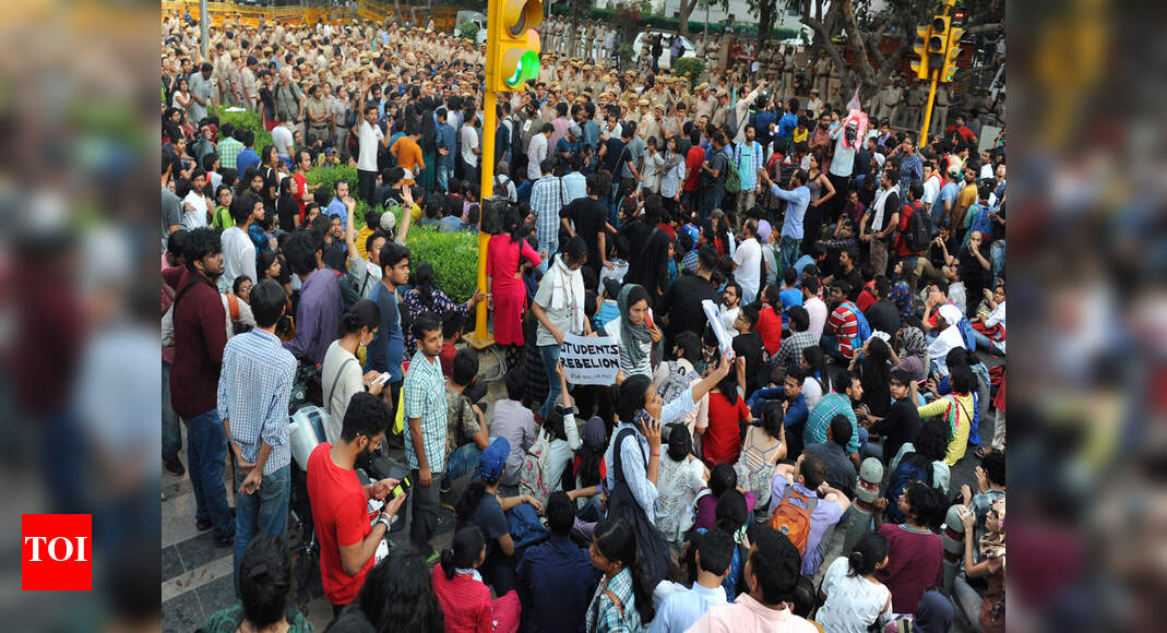 JNU: Punished JNU students to move court against ‘farce’ | Delhi News ...