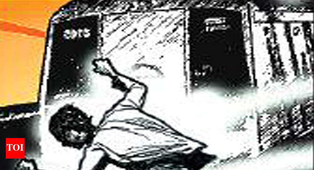 Man jumps in front of train Man jumps in front of moving train at JLN metro station, rescued